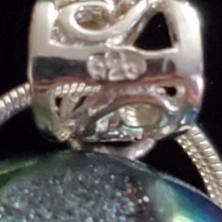 Vtg. Druzy Angel Aurora Quarts image indicator(4)