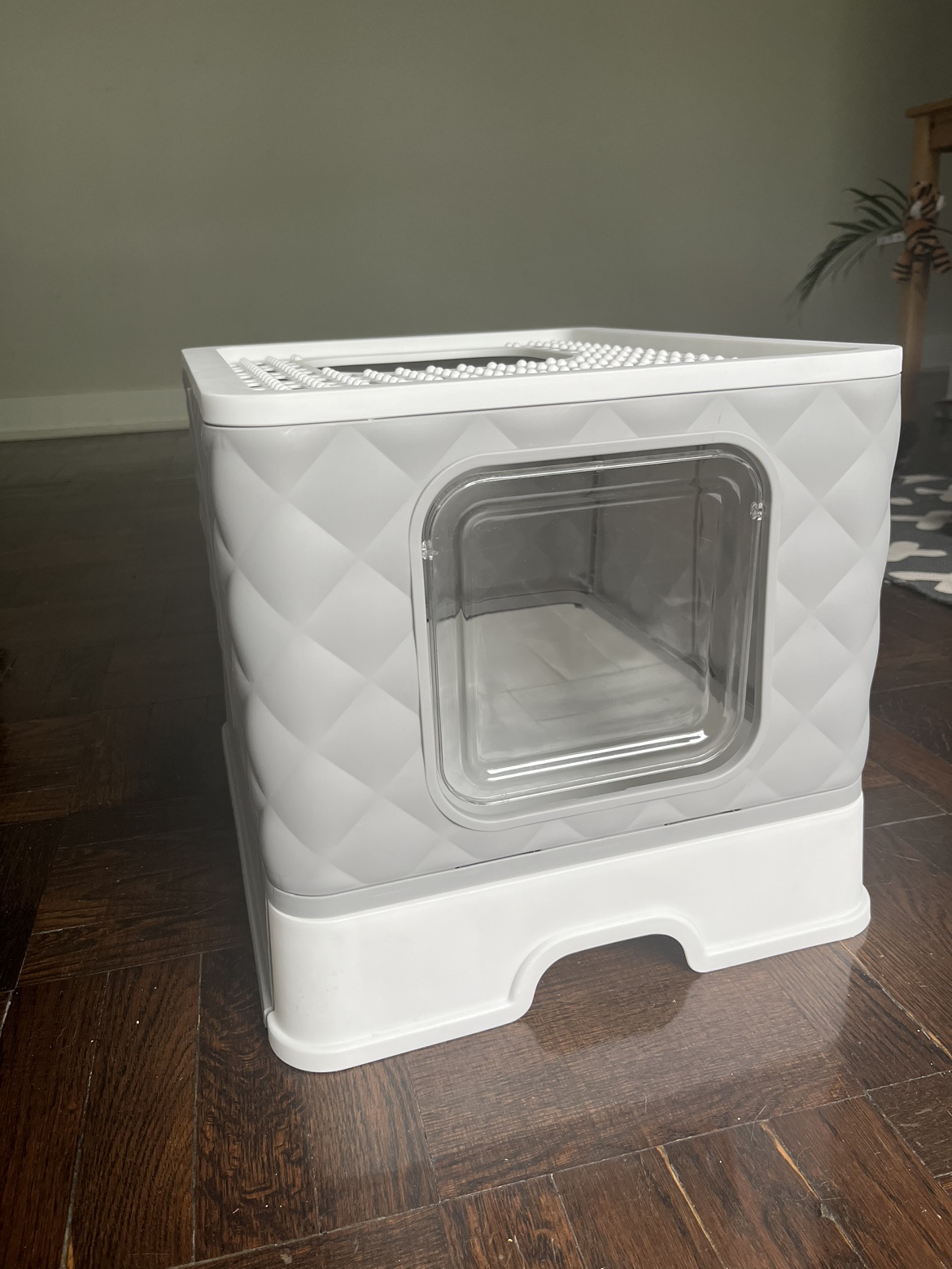 Top-Entry Cat Litter Box