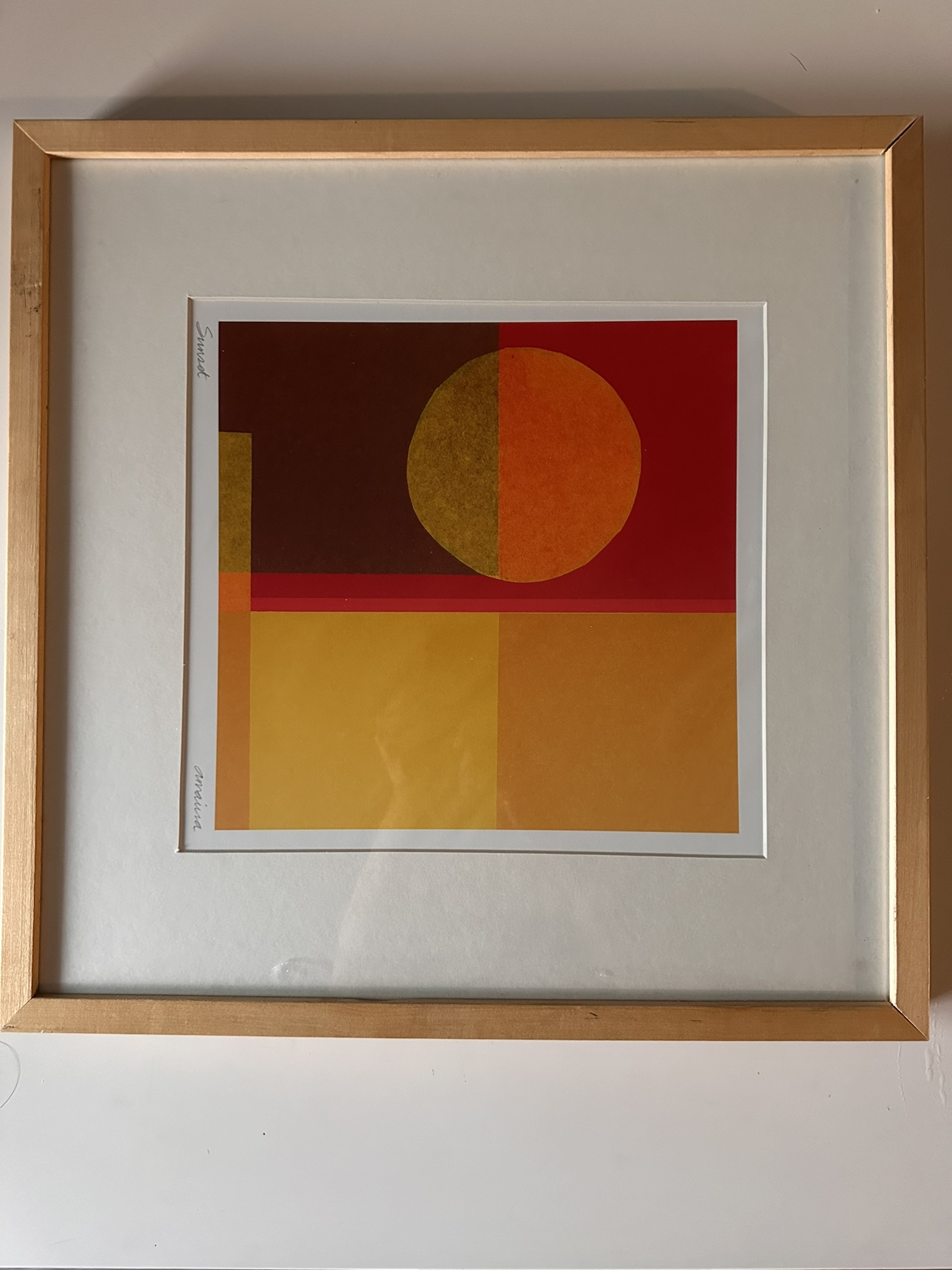 Painting about sunset - photo 2