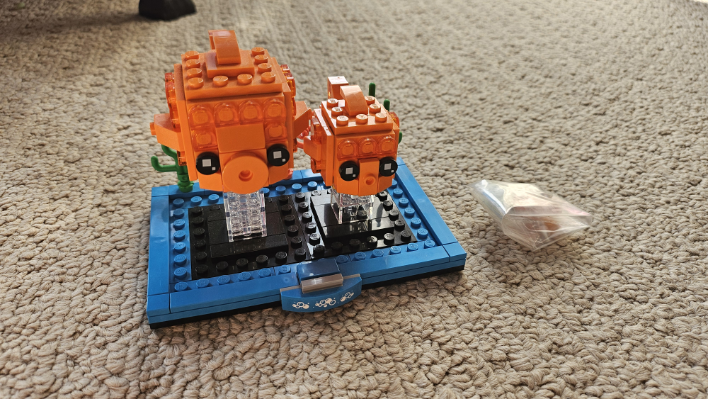 Lego Brickheadz Goldfish Figure