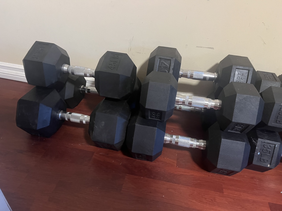 Body rock hexagonal dumbbell sets - photo 2