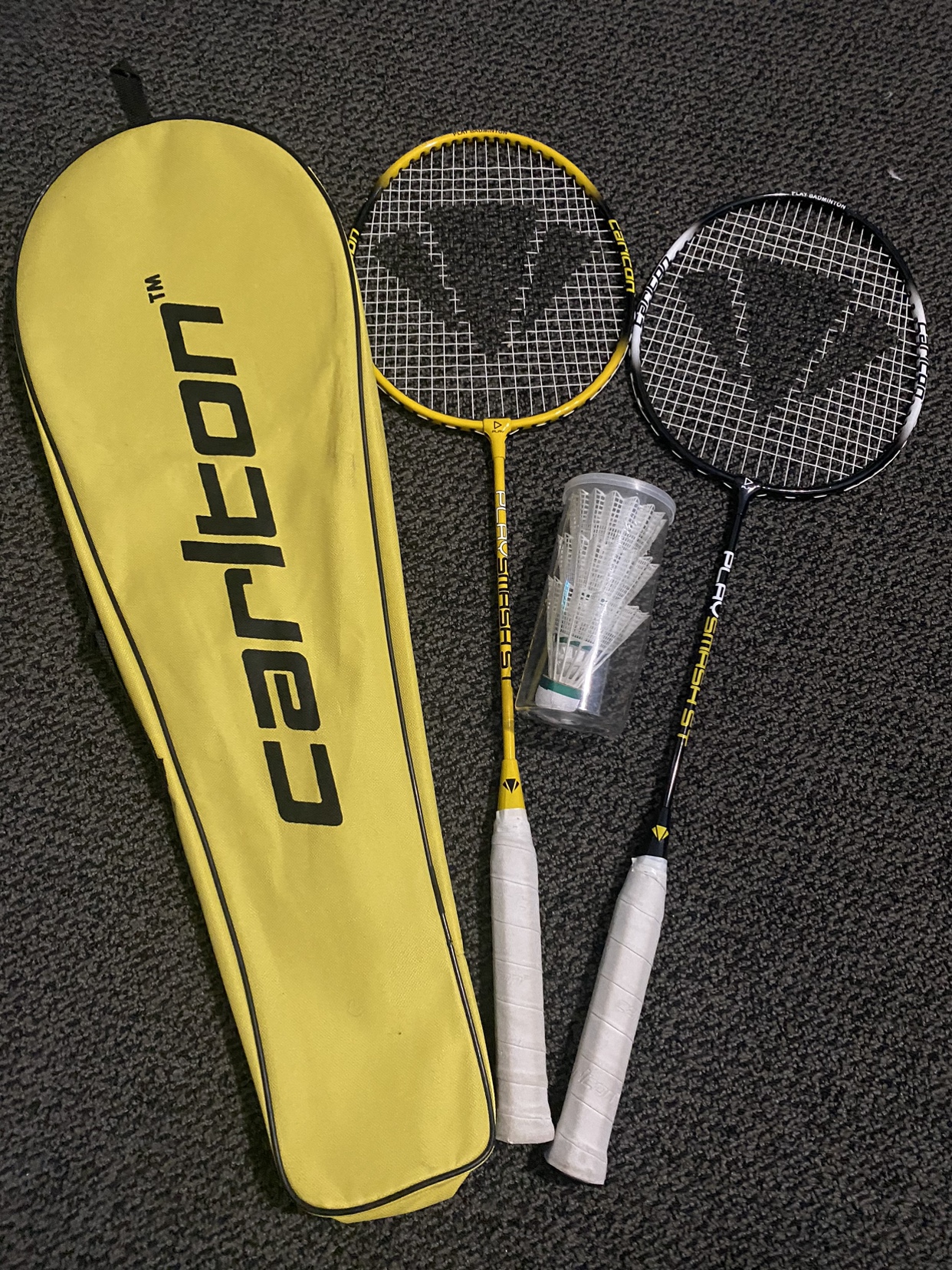 Set of Badminton Racquets w/Birdies! thumbnail
