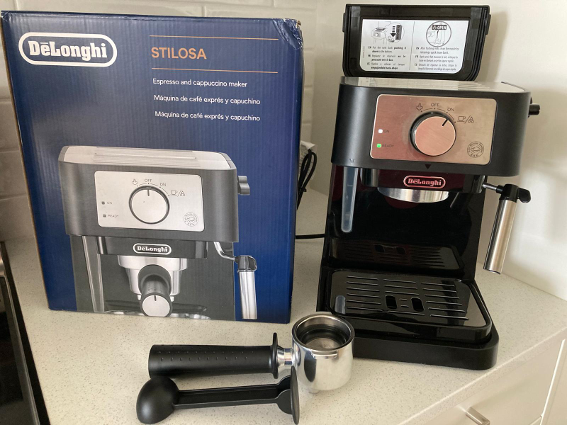 DeLonghi Stilosa espresso machine