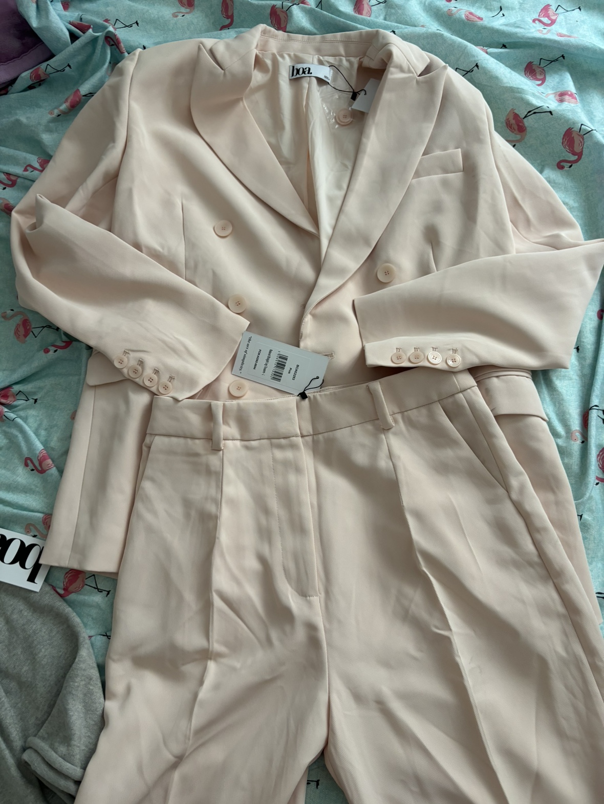 Trousers and coat