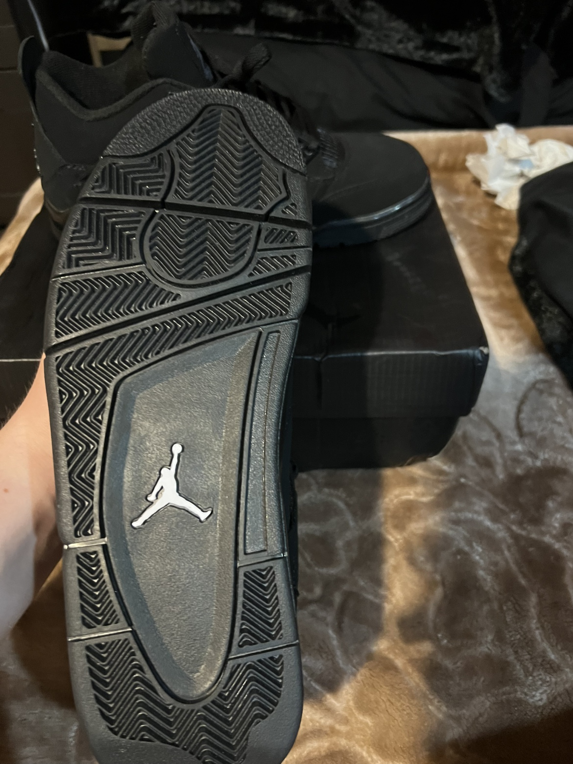 Jordan 4 black cats - photo 4