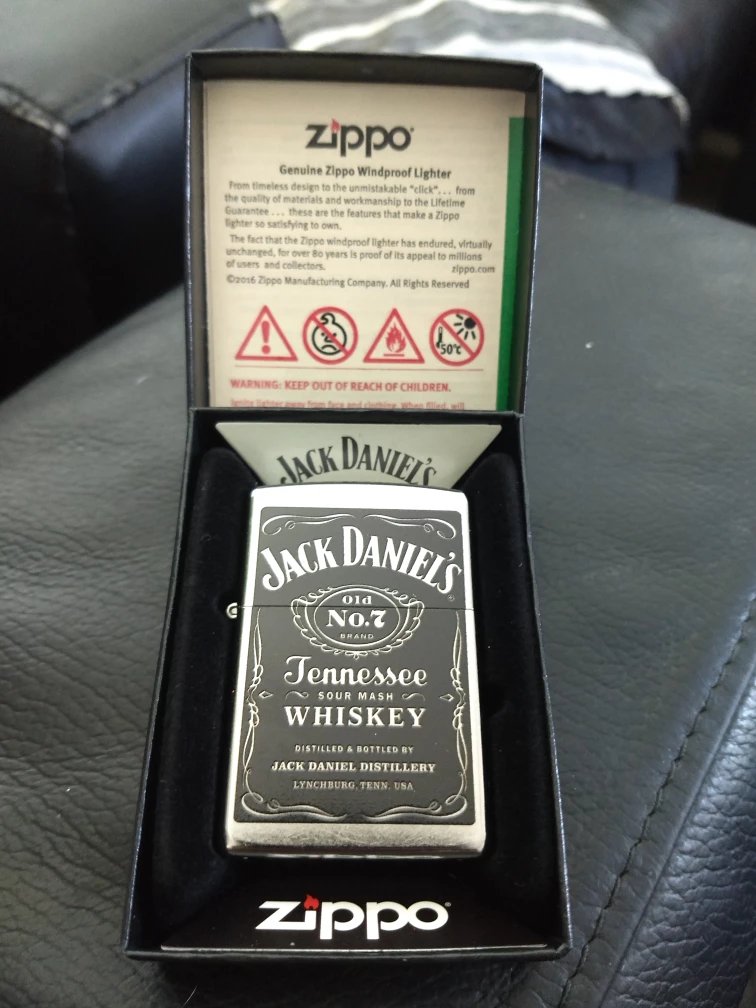 ZIPPO Jack Daniel's Label