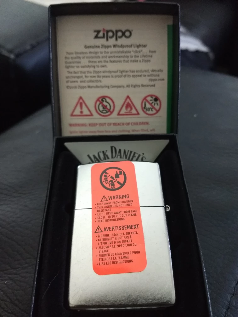 ZIPPO Jack Daniel's Label - photo 3