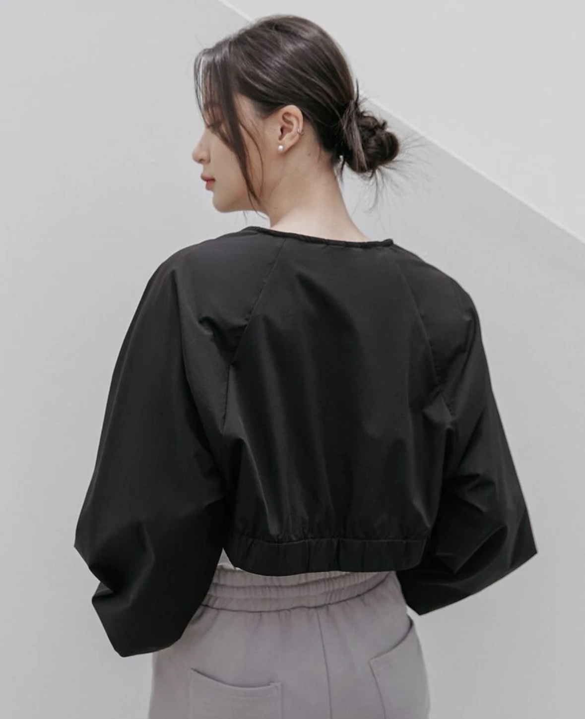 SHEIN  Dolman Sleeve Crop Jacket #Freecycle image indicator(2)