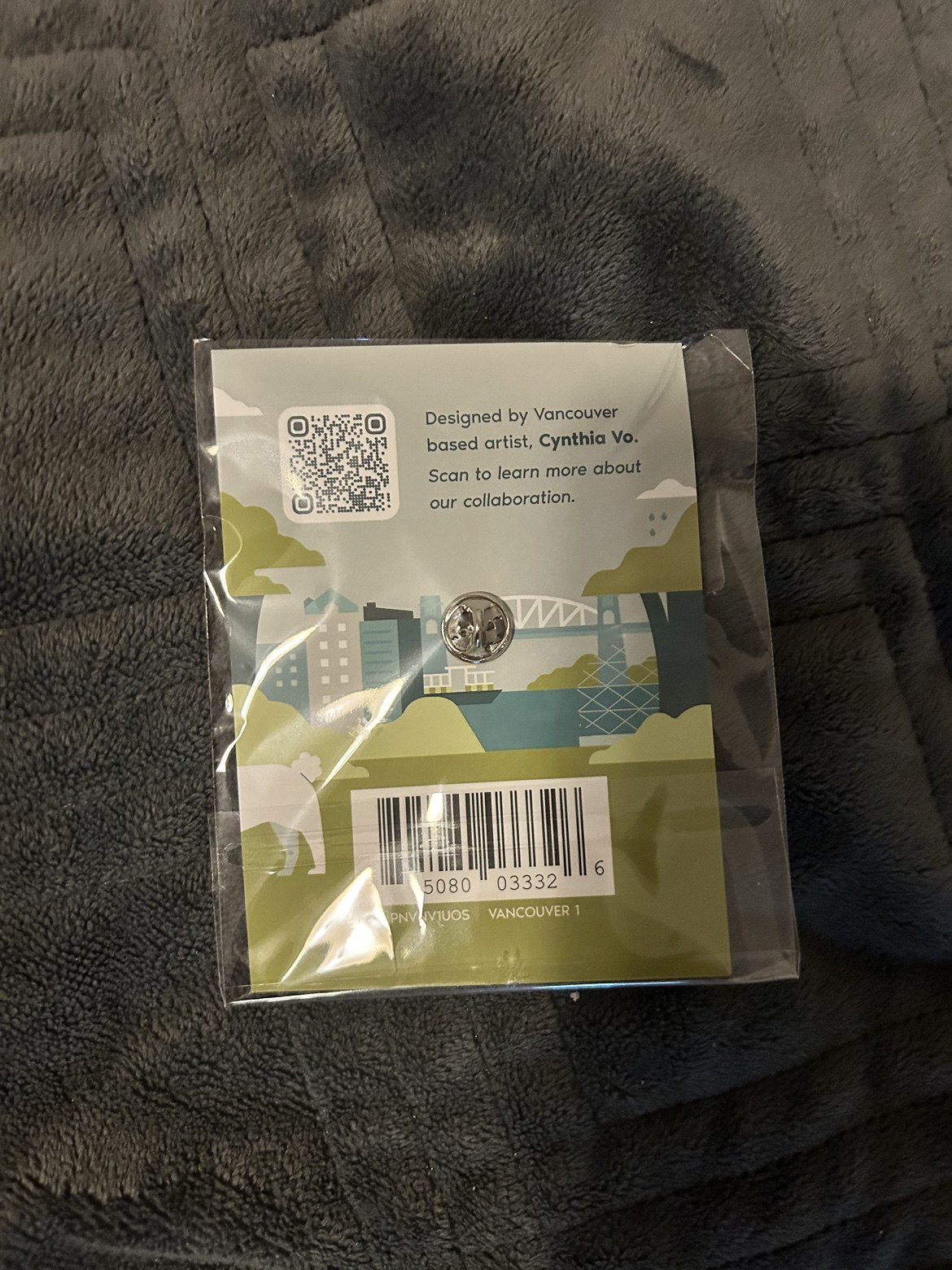 FREE! Vancouver Vessi Limited Edition Pin - photo 2