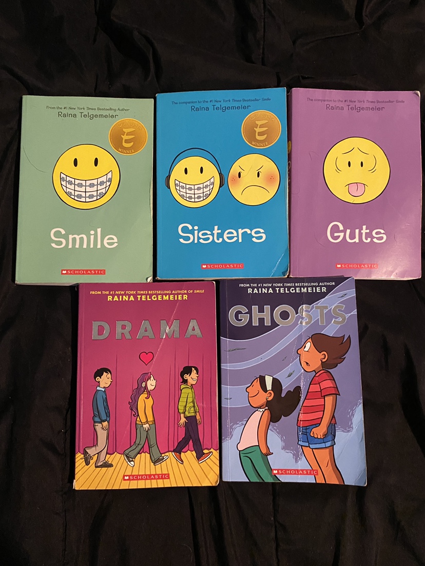 Raina Telgemeier Classics, Kids graphic novels.