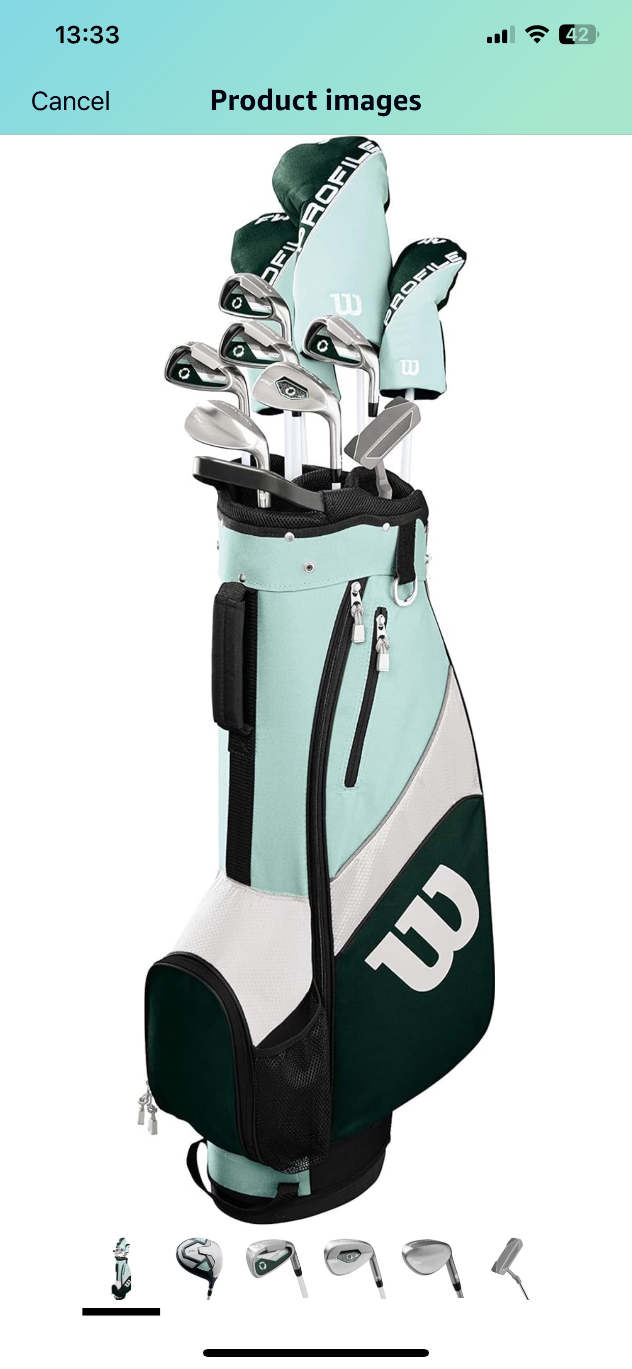 Wilson Women’s Golf Bag image indicator(6)