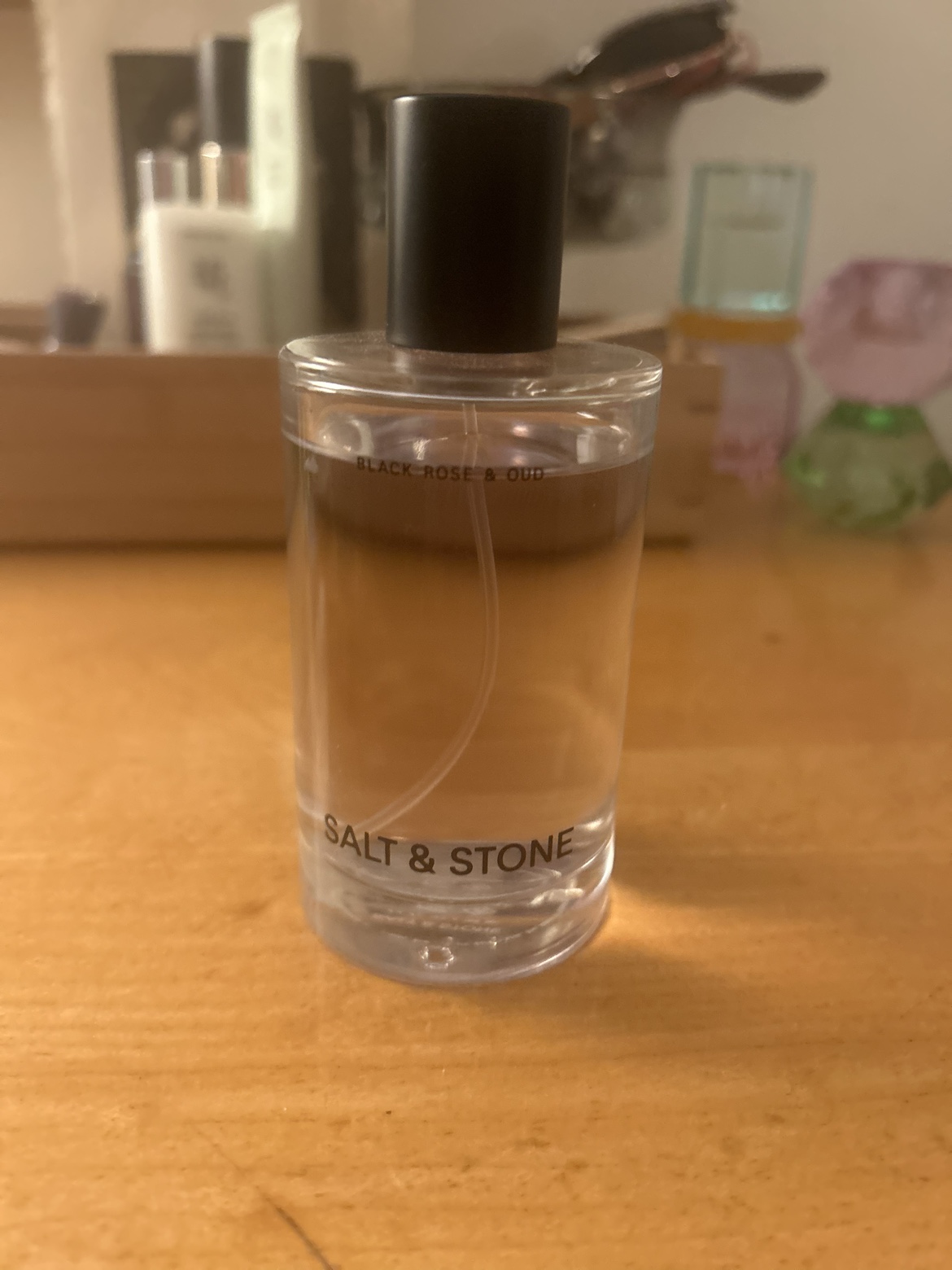 Salt & Stone Black Rose and Oud Body Spray