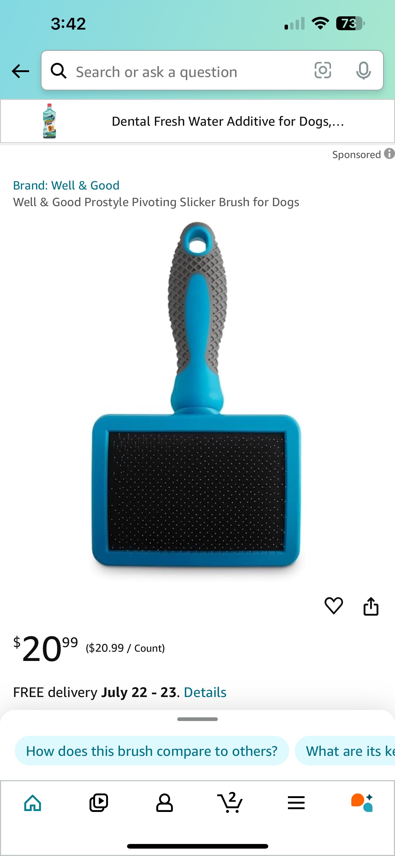 Pet brush image indicator(4)