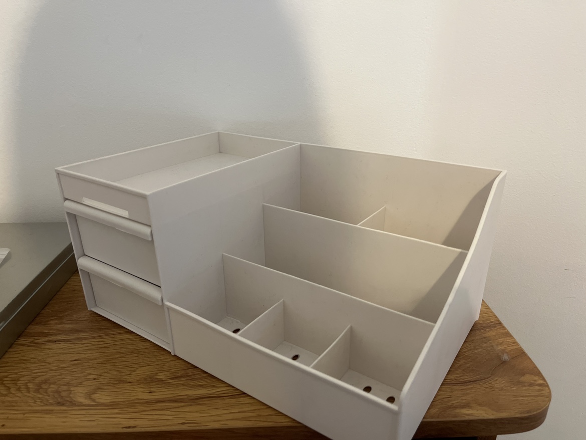 White 3-Tier Drawer Organizer image indicator(2)