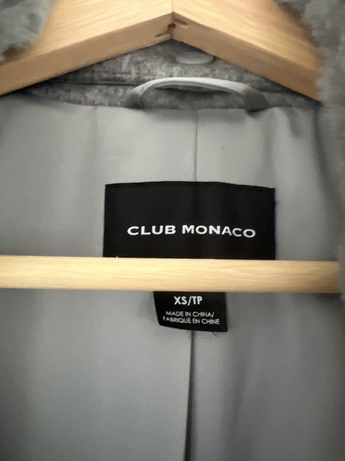 Club Monaco Winter Coat Grey - photo 2