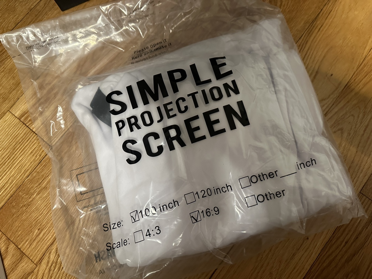 Mini Projector with screen + Google chromecast TV stick - photo 4