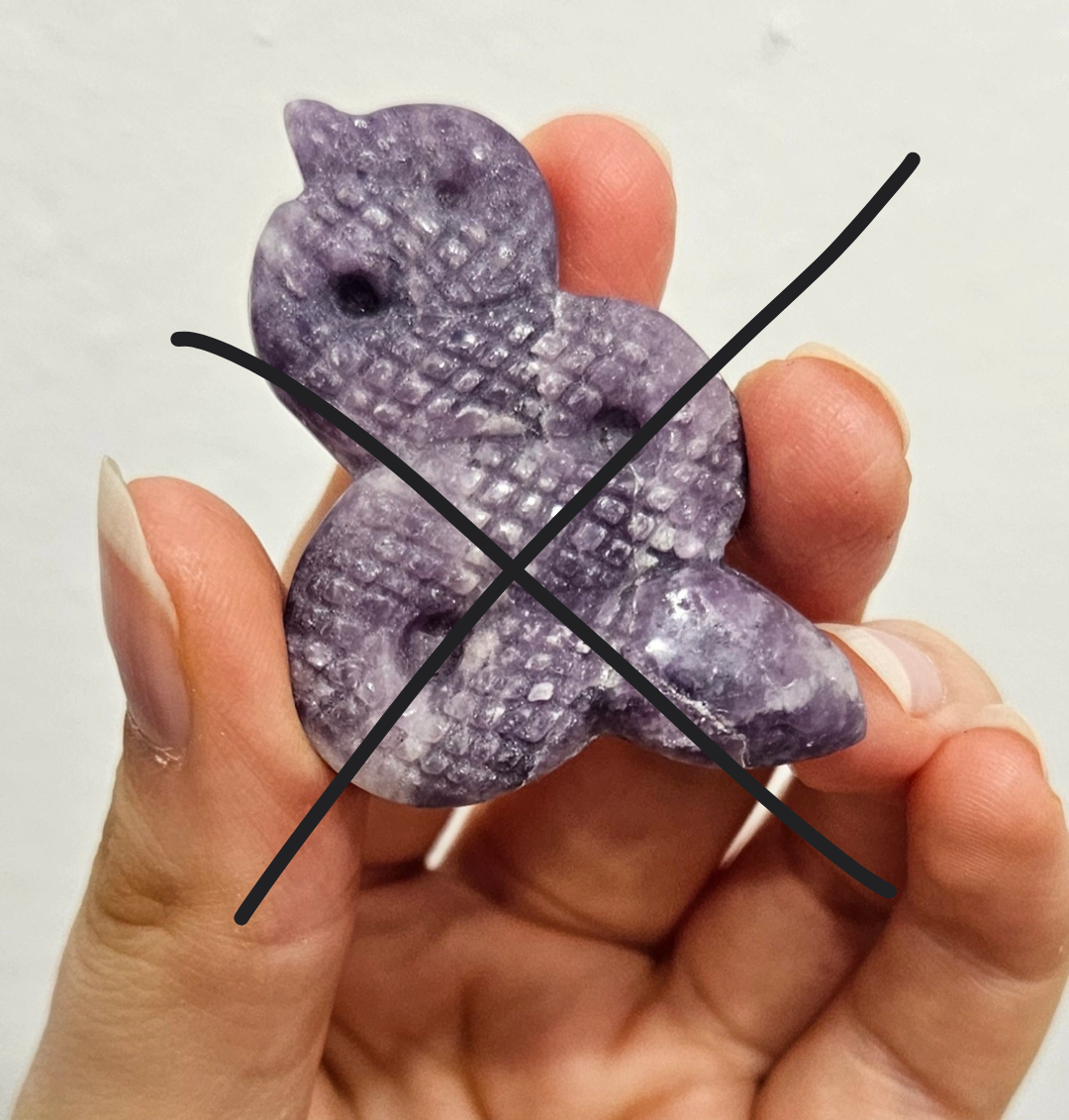 Genuine Crystal carvings (real) image indicator(2)