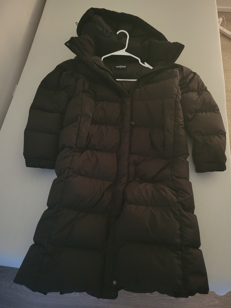Montbell long puffer jacket