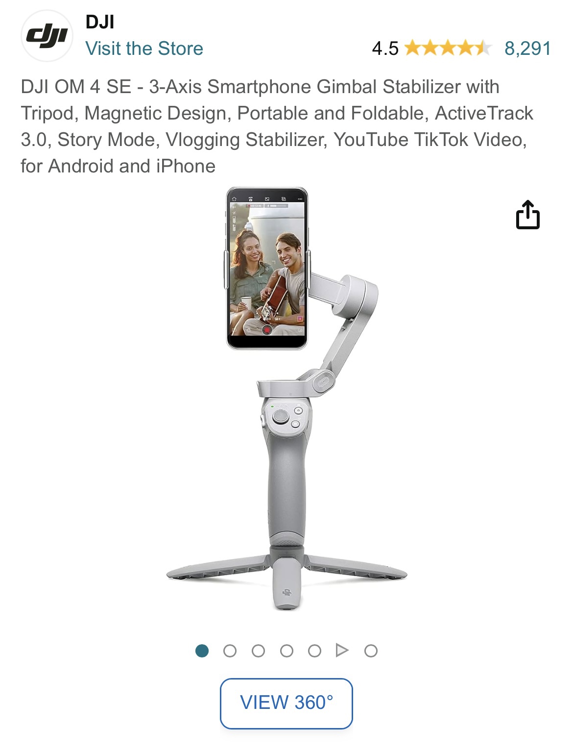 Smartphone Gimbal Stabilizer - photo 4