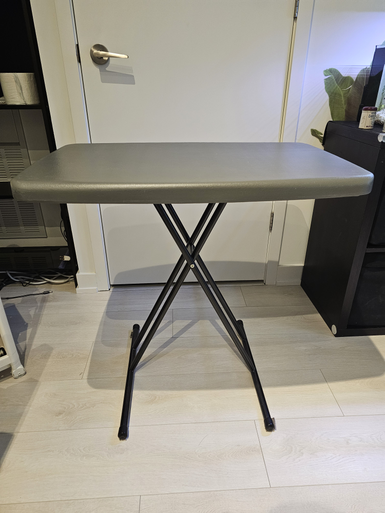 Height Adjustable Personal Folding Table - photo 2
