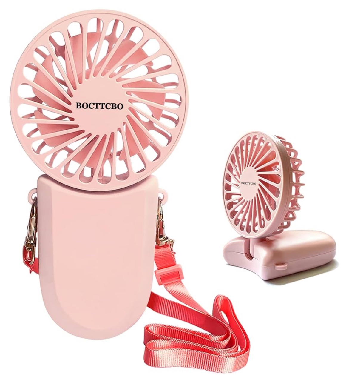 Portable Handheld Fan - Pink