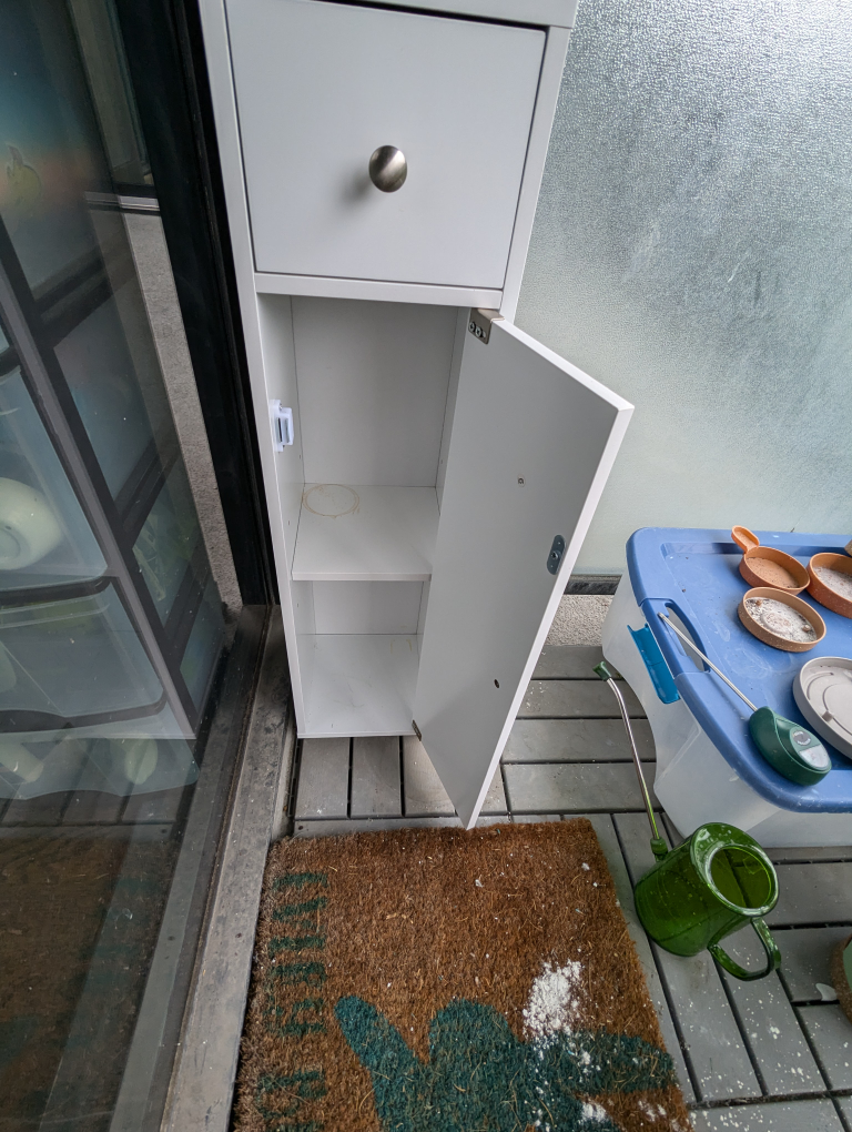thin storage cabinet - photo 4