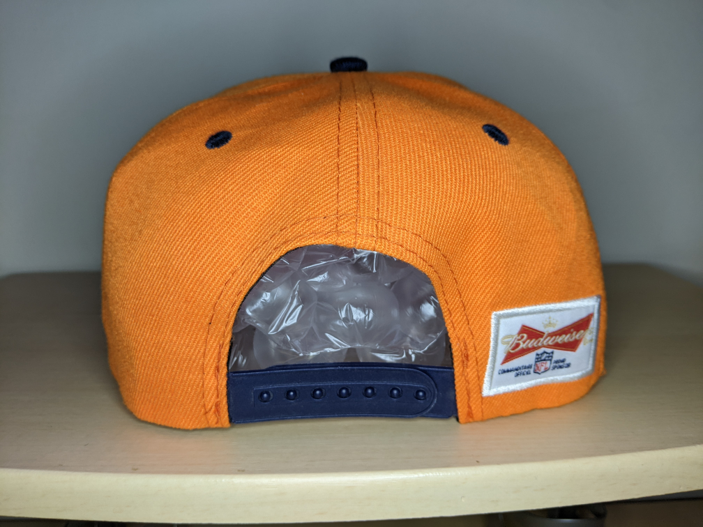 ⚽ Denver Broncos NFL Budweiser Hat Cap Size Adjustable Snapback image indicator(3)