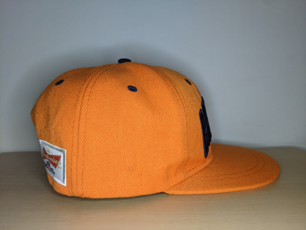 ⚽ Denver Broncos NFL Budweiser Hat Cap Size Adjustable Snapback image indicator(5)