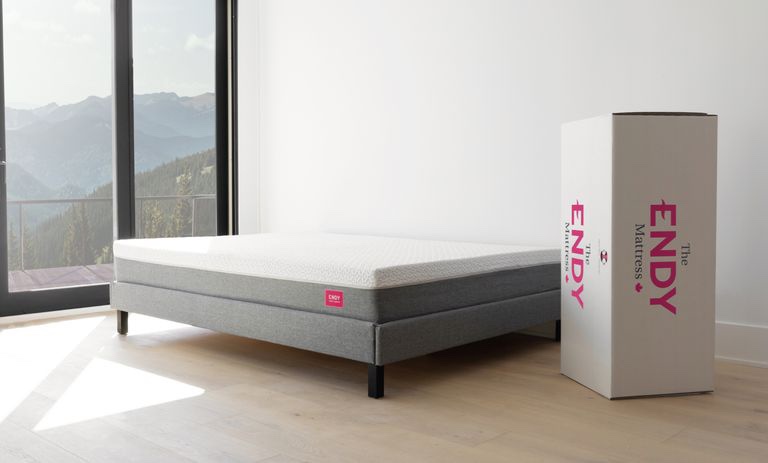 King size bed mattress with frame included - photo 2