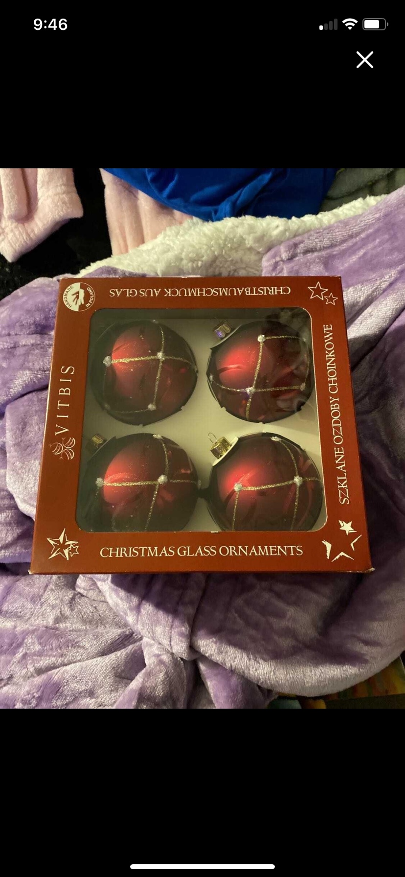 Christmas bulbs ⚽️