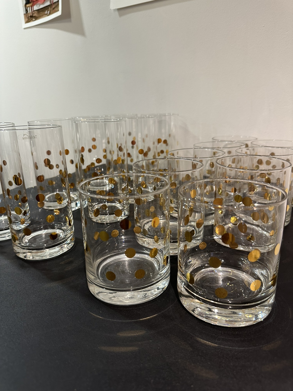 Moving Sale! - 18 Glasses, 2 Sizes (Full Set, European)