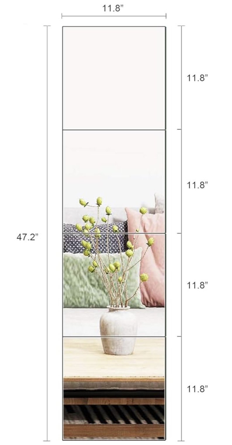 Full Length Wall Mirror Tiles - photo 3
