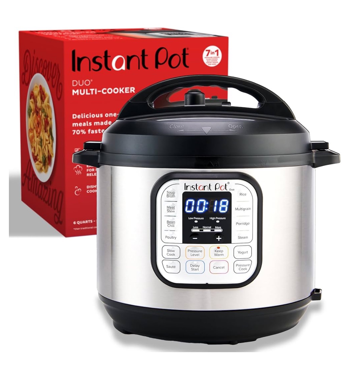New Instant Pot 6qt Duo Pressure Cooker - No Box