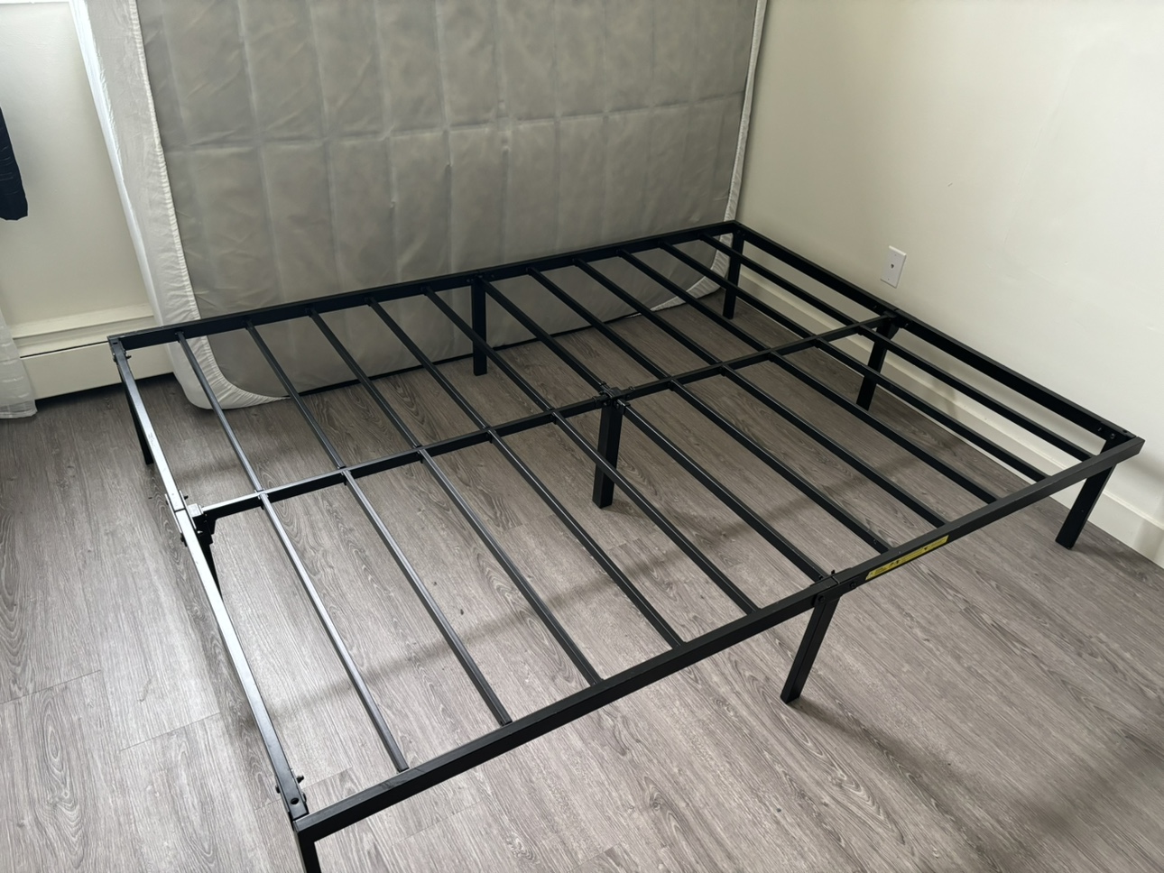Queen bed frame metal