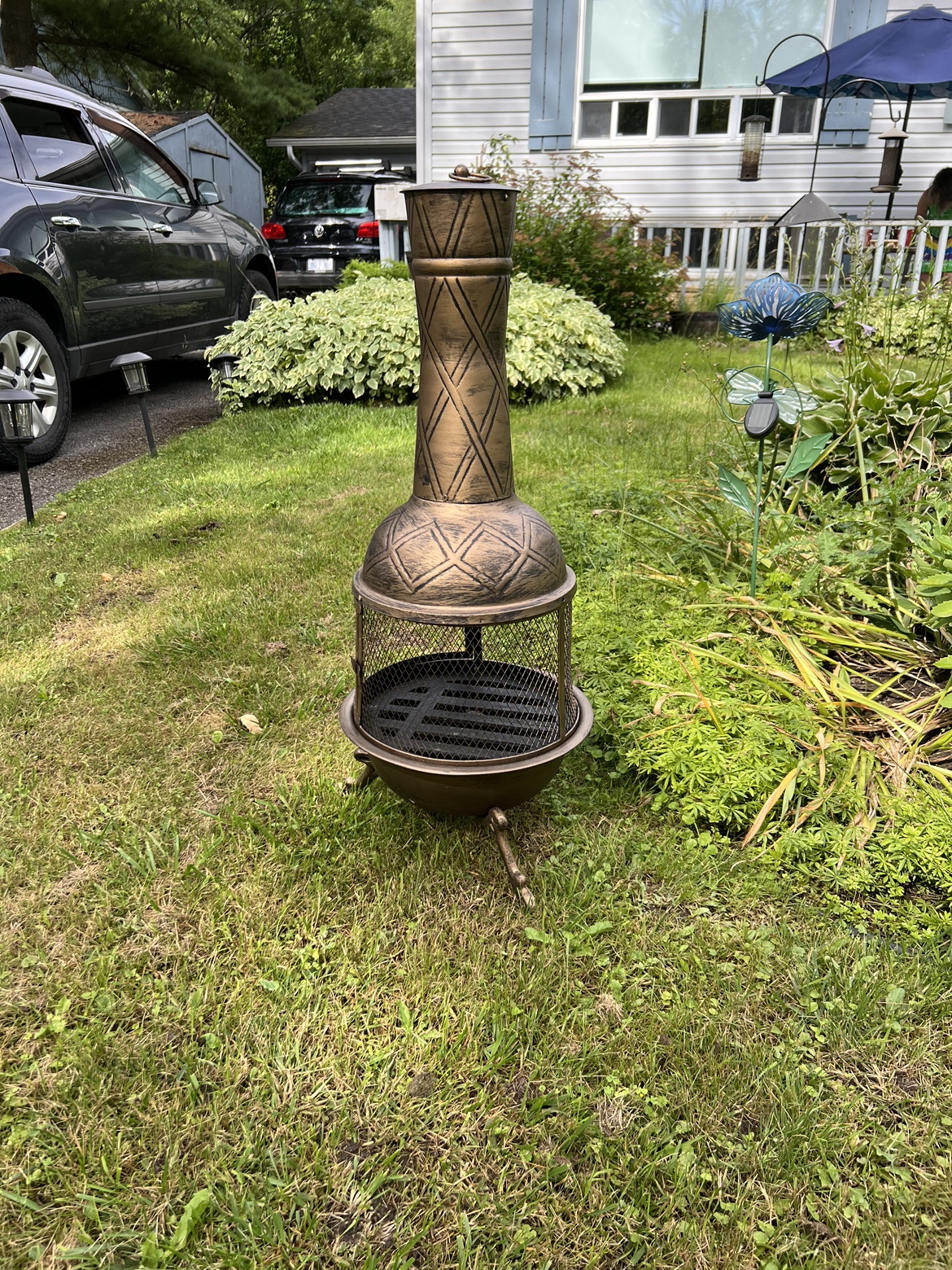 Chimney fire pit - photo 2