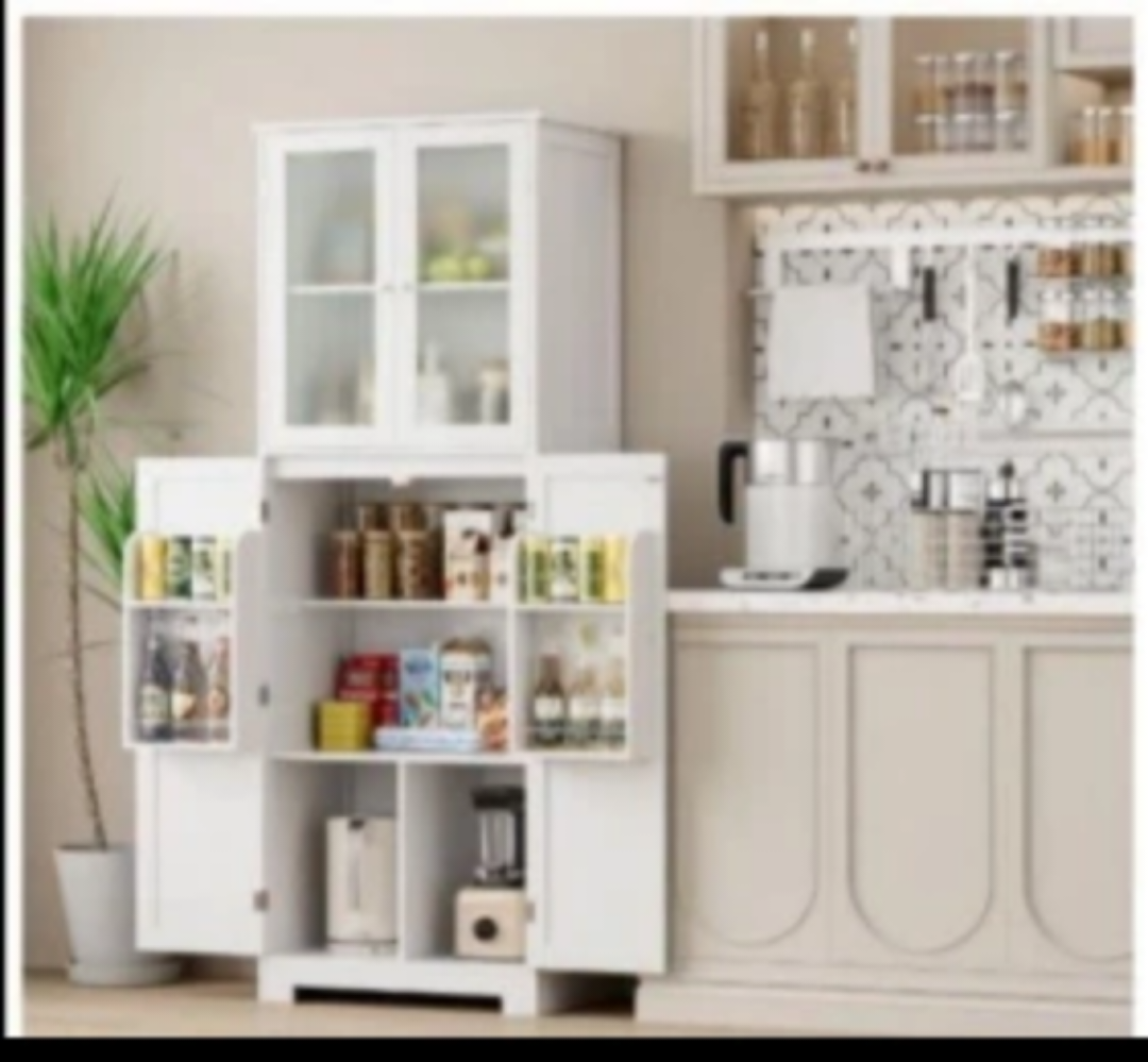 brand new white cabinet