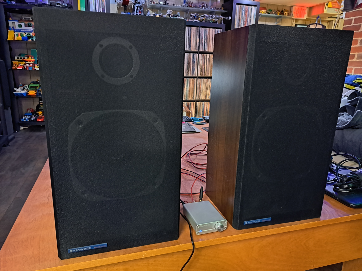 Vintage Kenwood LS-70 Speakers