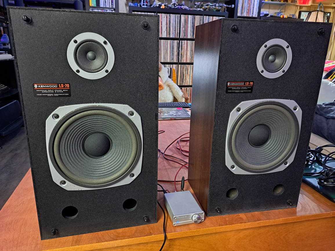 Vintage Kenwood LS-70 Speakers - photo 2