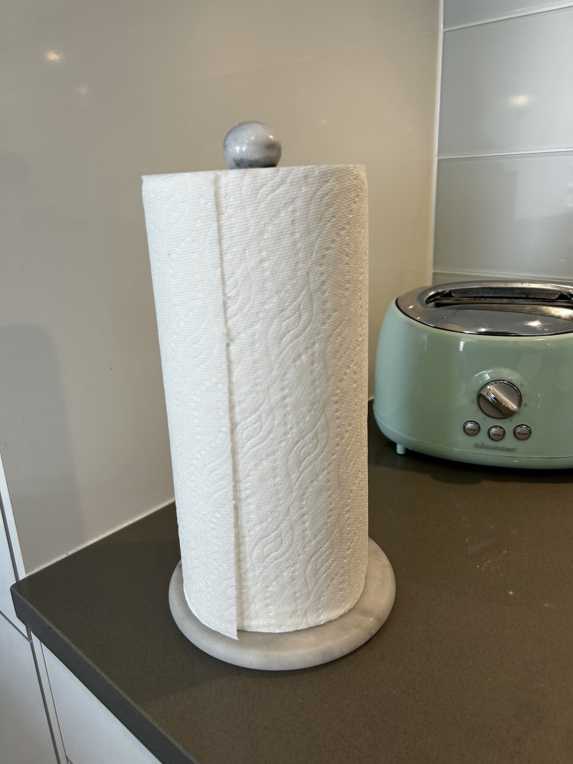 Marble Paper Towel Holder - photo 2