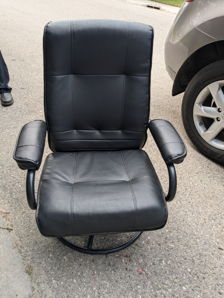 reclining chair #freecycle