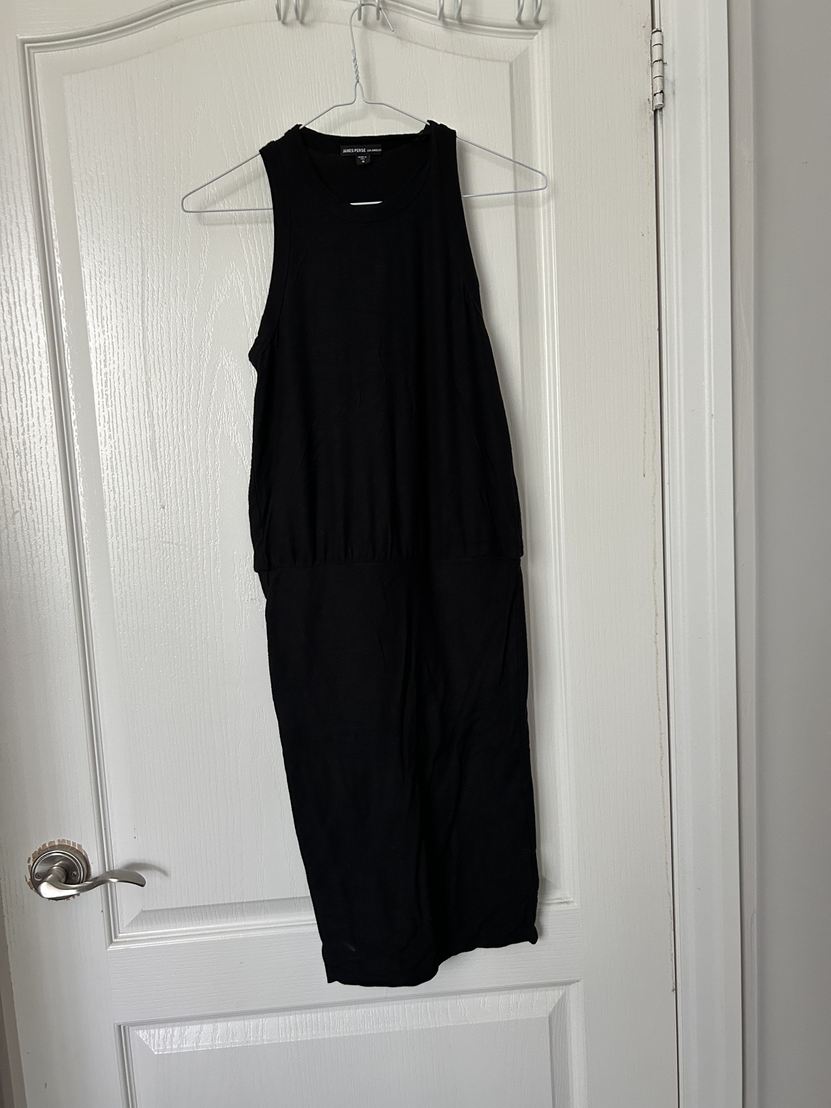 James Perse racer back little black dress image indicator(3)