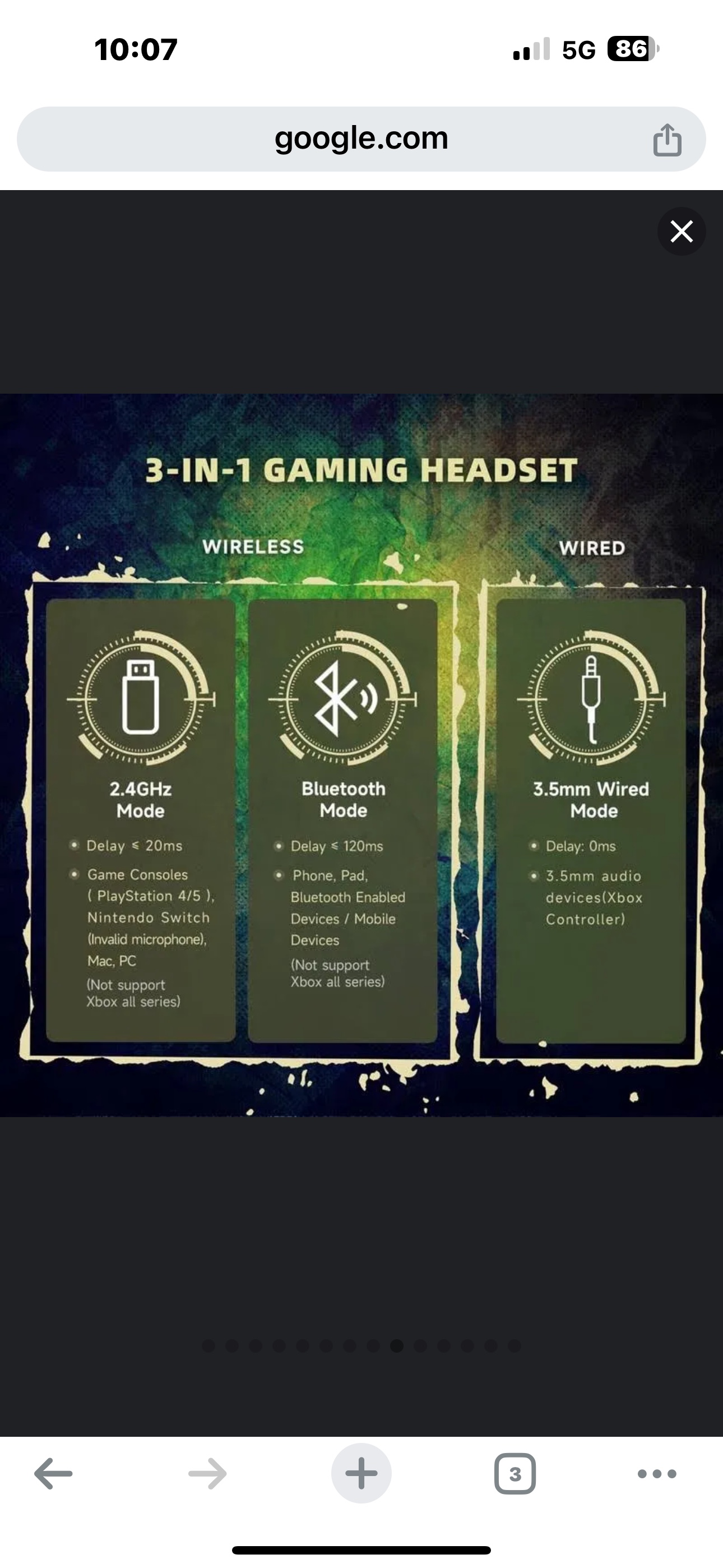 Captain 300 wireless adjustable headset - photo 4