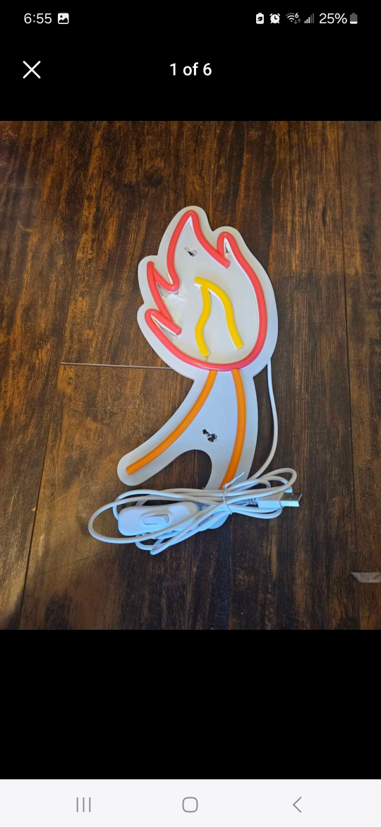 Charmander Pokemon Anime Flex LED Neon Sign Man Cave Game Decor image indicator(2)