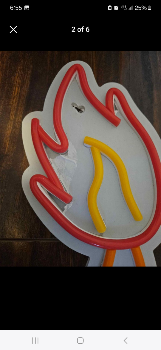 Charmander Pokemon Anime Flex LED Neon Sign Man Cave Game Decor image indicator(3)