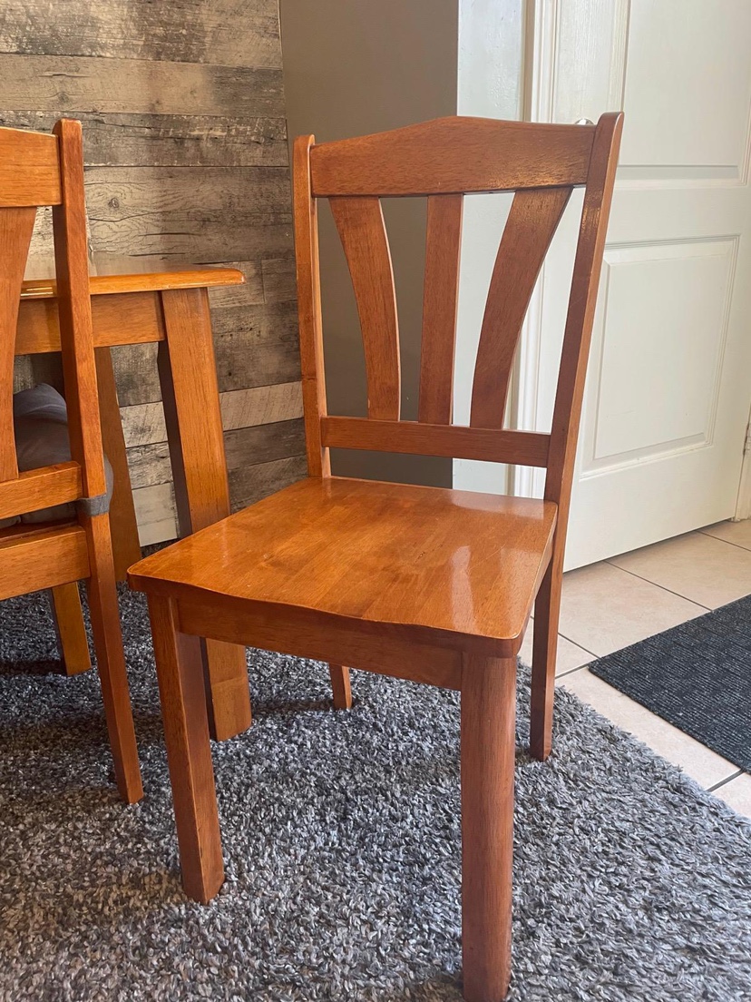 Kitchen table with 4 chairs - photo 3
