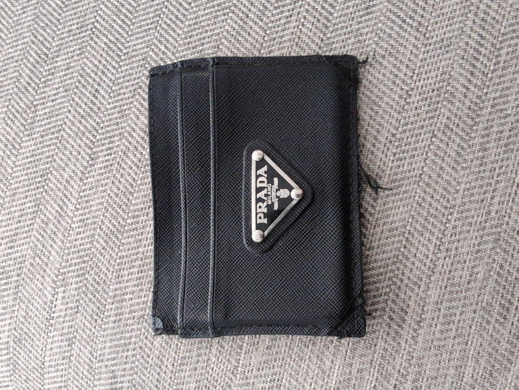 Prada card holder #freecycle