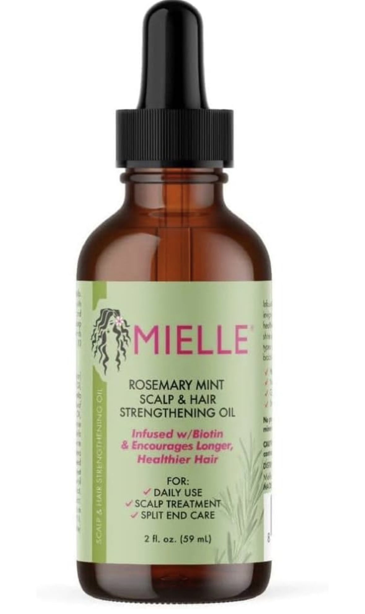 Mielle Rosemary Mint Scalp and Hair Strengthening Oil thumbnail