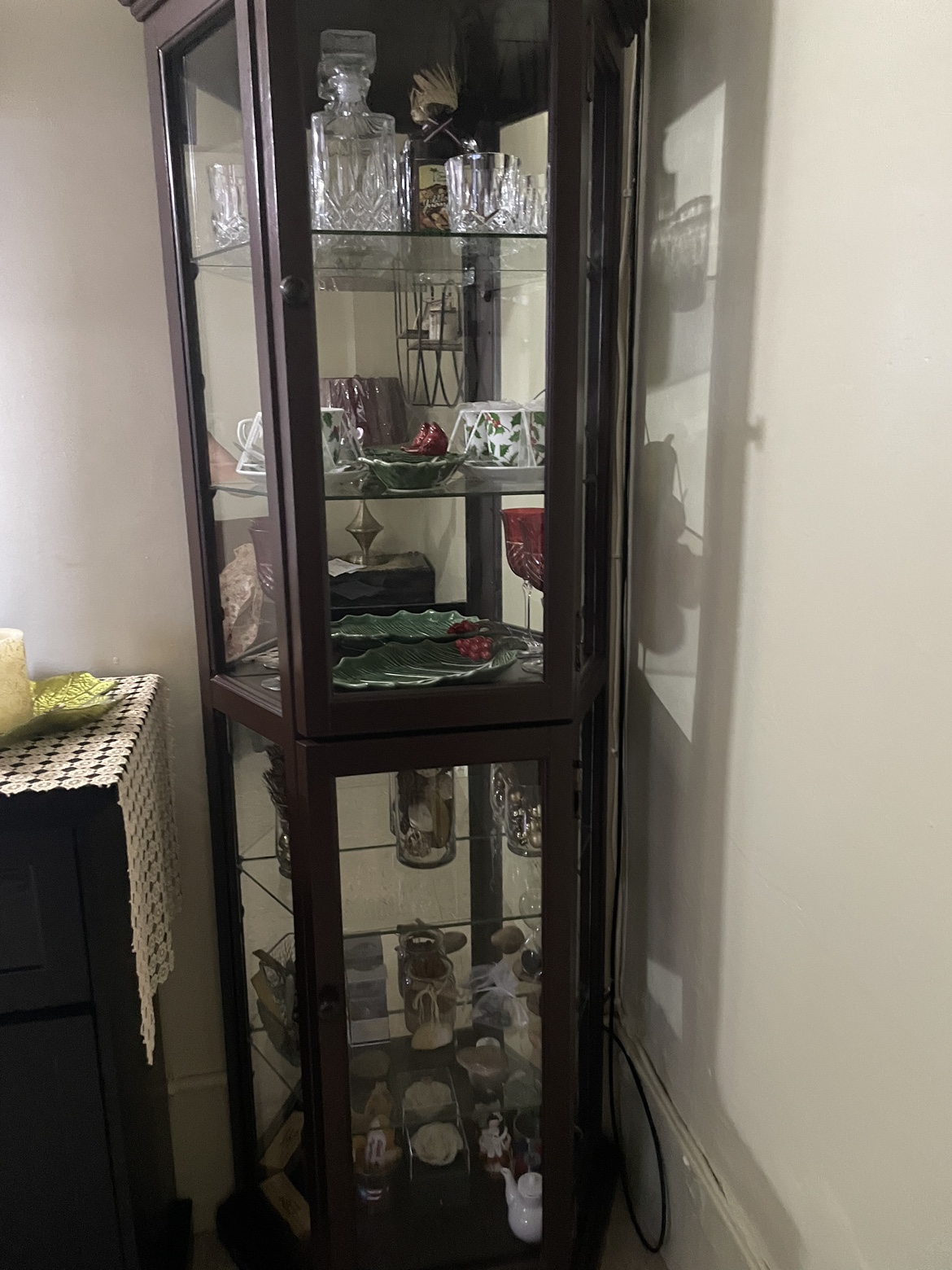 China cabinet hutch