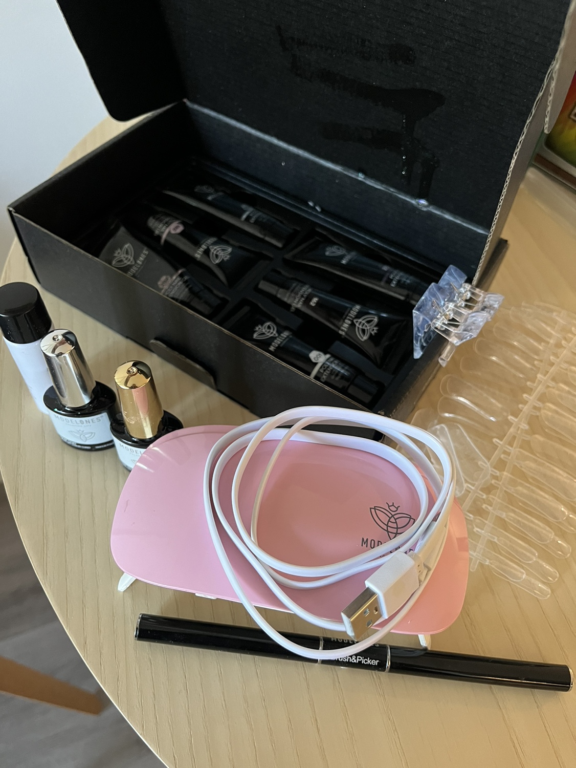 Poly gel nail kit