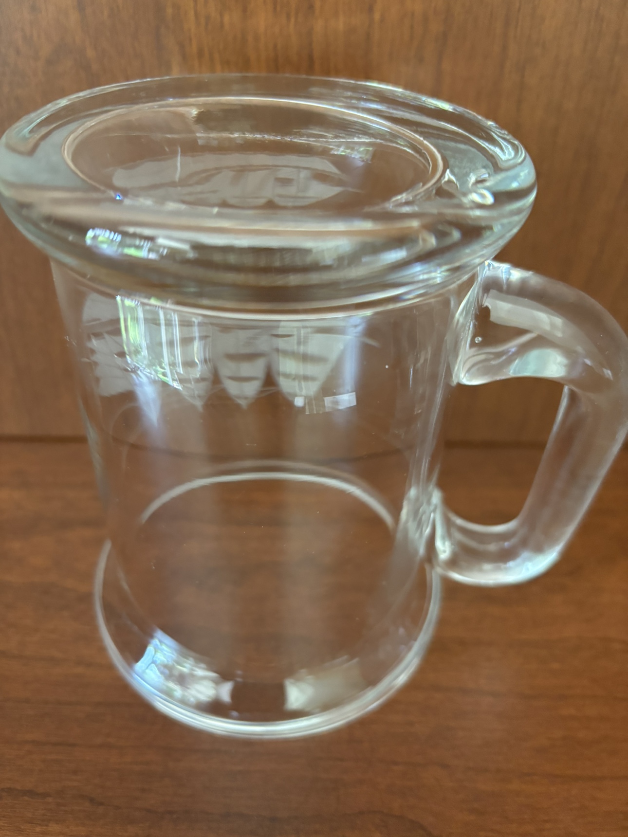 3 Vintage Glass Mugs With Etched Schooner image indicator(4)
